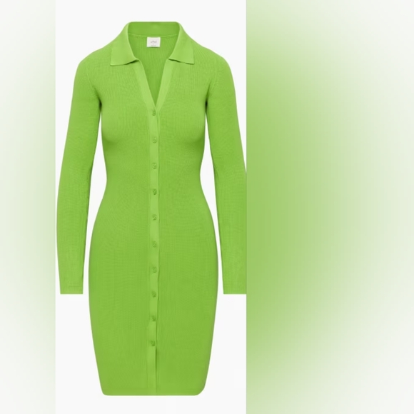 Wilfred Dresses & Skirts - Ariztia Wilfred Cucumelon Green Cove Dress Midi New with tag Size Extra Small xs